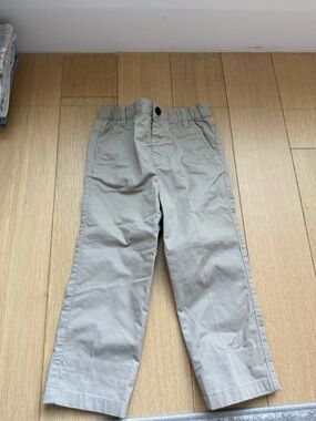 Burberry Kids Tan Cotton Chinos